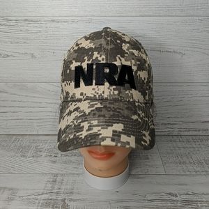 🔥 RARE! NRA Digicamo Hat Cap Digi Camo STRAP BACK